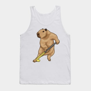 Capybara Field hockey Hockey stick Tank Top